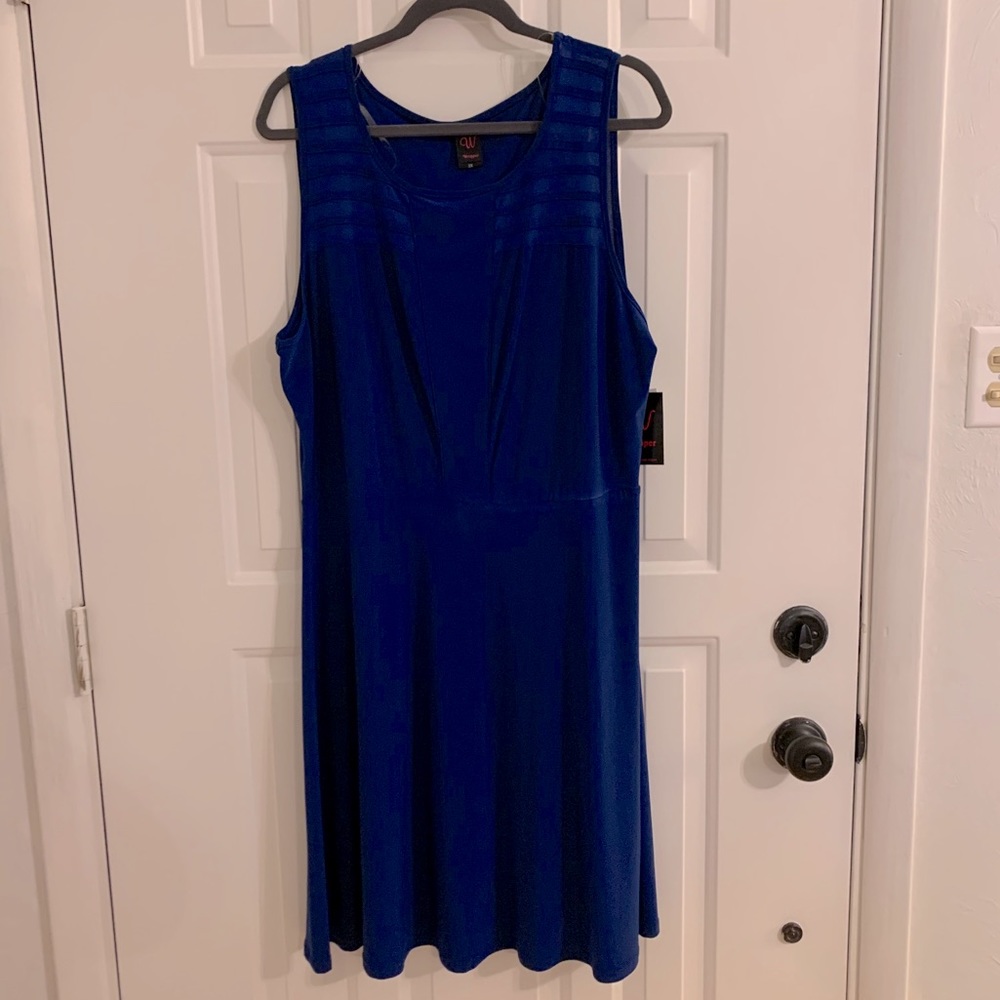 Blue Sleeveless Dress
